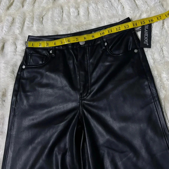 NWT BLANKNYC Women’s Franklin Leather High Rise Wide Leg Pants - Picture 13 of 13